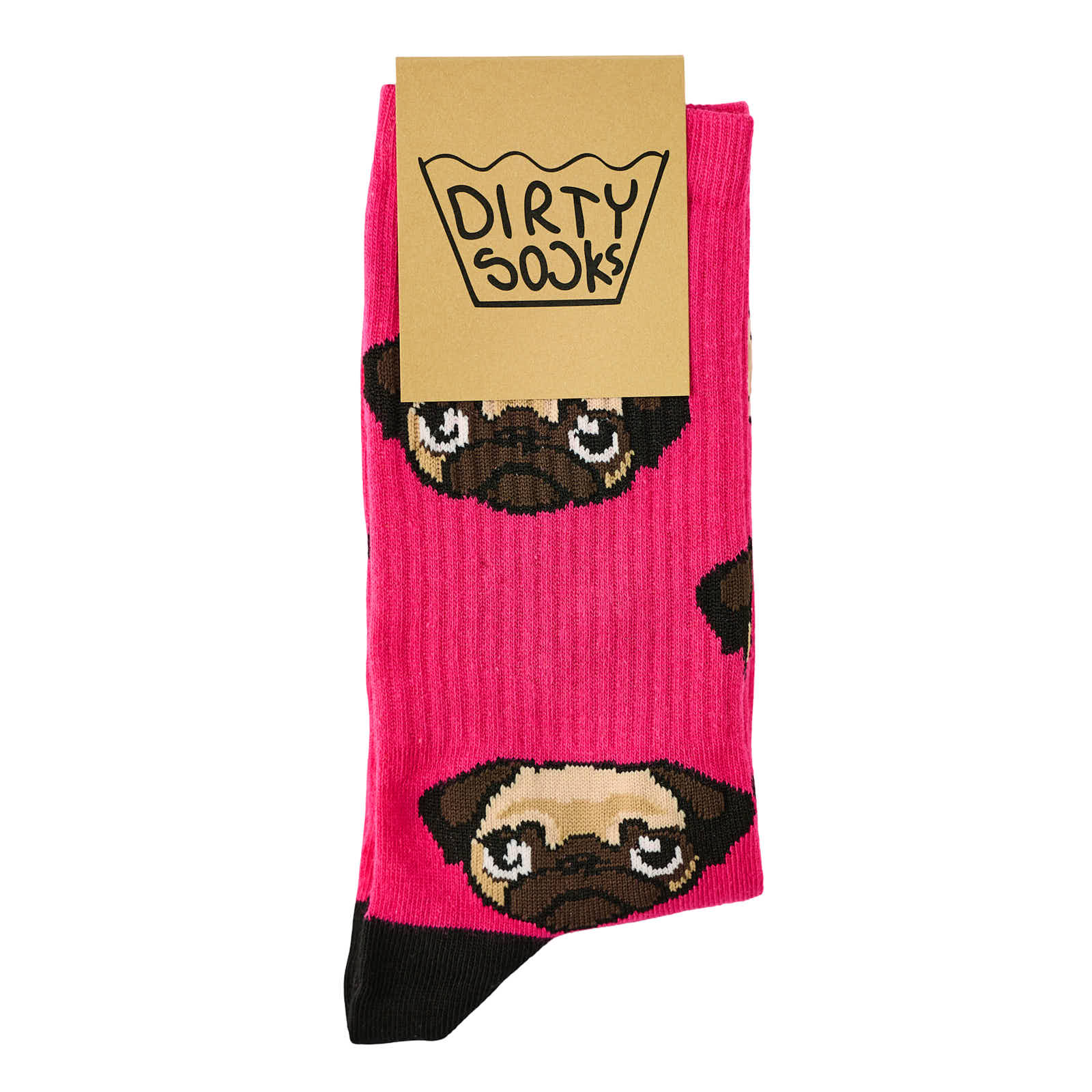 Dog Pug - Fuchsia / Unisex