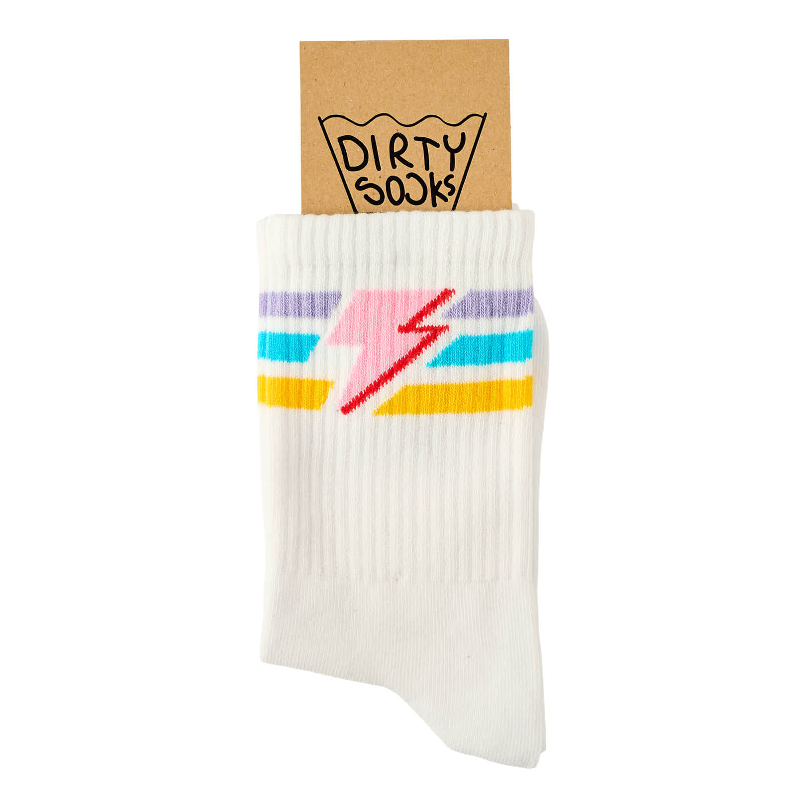 Pink Thunder - White / Unisex
